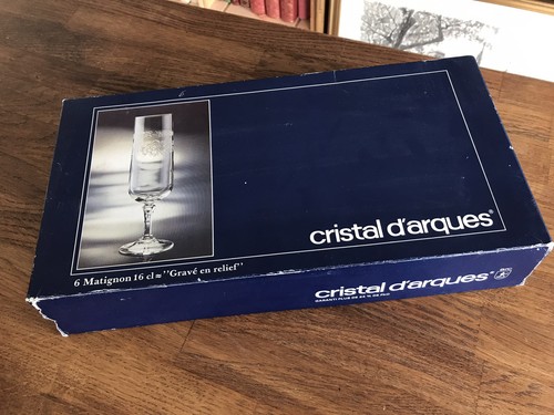 Cristal arques verres - 6,