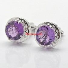 Naturel Gemme Améthyste Avec