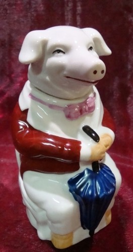Moutardier figurine cochon - moutardier,