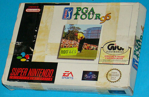 Pga tour super nintendo - pga, 96