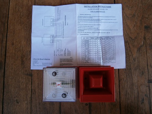 Avertisseur sonore visuel - &,