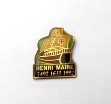 RNT 6/ pin's  boisson vin Henri Maire bateau Christophe Colomb