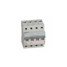 406489 Interrupteur Sectionneur Tétrapolaire 4p 400v 100a - 4 Modules - Bornes à