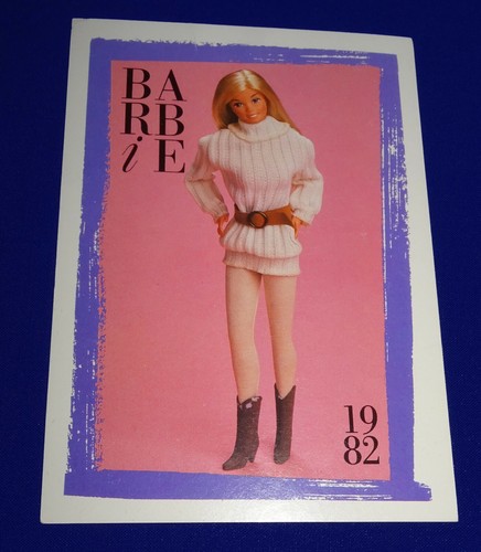 Barbie carte collectionner - à,