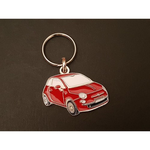 Porte clés profil fiat 500 - fiat,