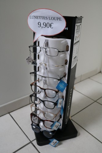 Présentoir lunette - présentoir,