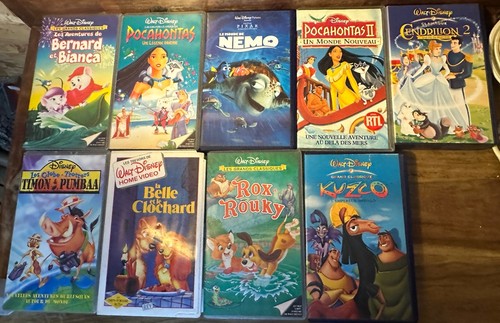 Walt disney lot - disney, k7