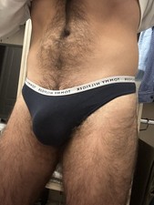 String Tommy Hilfiger Homme ou Femme Bleu Foncé Sexy