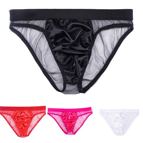 Culotte homme résille - , satin