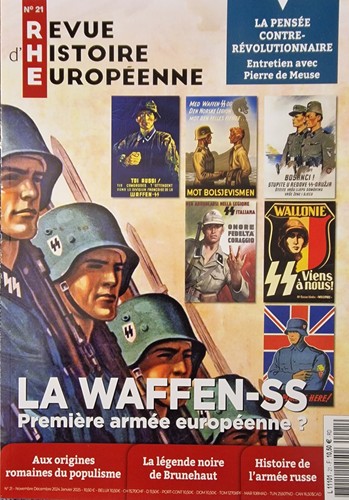 Revue histoire européenne - revue, d'histoire