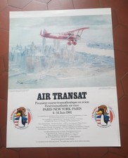 Affiche air transat - air,