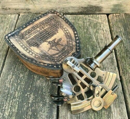 Grand sextant dans - , boîte