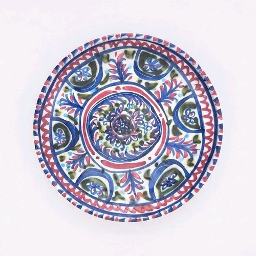 Assiette décorative - , en