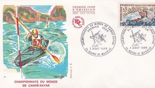 France 1969 fdc - fdc, championnats