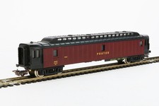 JOUEF HO POSTES Voiture Postale Wagon Fourgon Allège Poste SNCF à Bogies