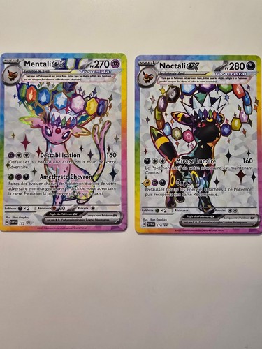 Cartes pokemon noctali svp 176 - cartes,
