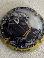 Capsule de champagne HAZART «Les Sapeurs-Pompiers de Fère-champenoise» NOUVELLE