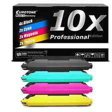 10x Pro Cartouches D'Encre Pour � R Samsung CLX 3175 f?CLX 3170 N CLP 315 W CLX