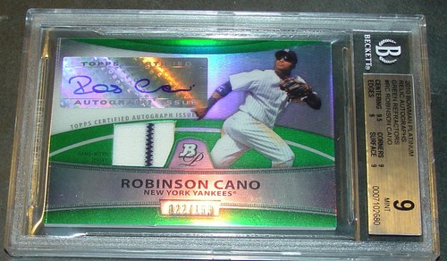 2010 bowman platinum refractor - bowman,