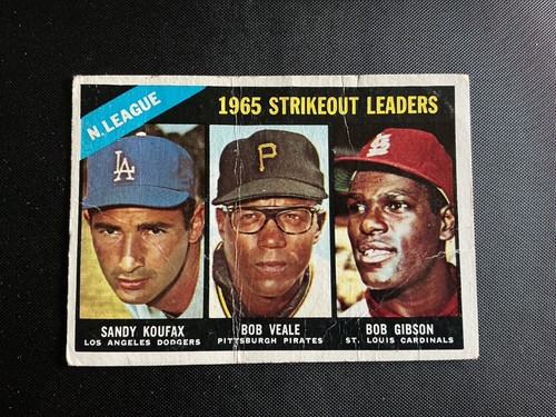 1966 topps league leaders - league,