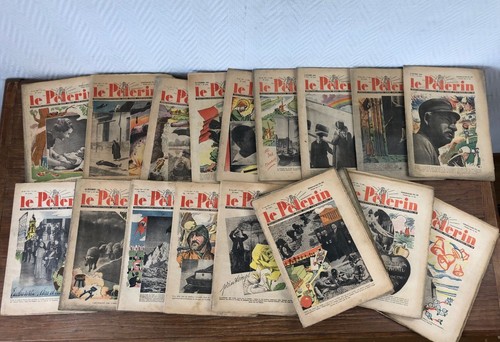 40x revues pelerin année - revues,
