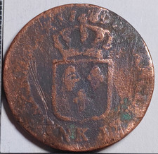 1 sol 1789 K Louis XVI France