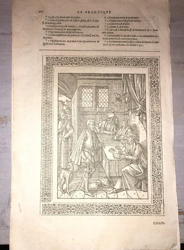 Jodocus damhouder gravure - jodocus,