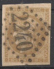 Bordeaux CERES N°43Ac BISTRE FONCÉ, Cote 130€,  TB