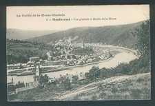Cpa monthermé vue - monthermé, (08)