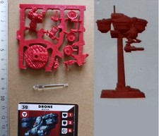 GERMAN DRONE NR 39 MINIATURE+CARTE EN FRANCAIS  /WEIRD WW2/WOLFENSTEIN G807