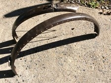 Ancien  garde BOUE AV & ARR VIEUX VÉLO old bike from the past