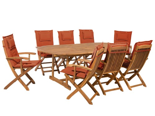 Beliani table de jardin - beliani,