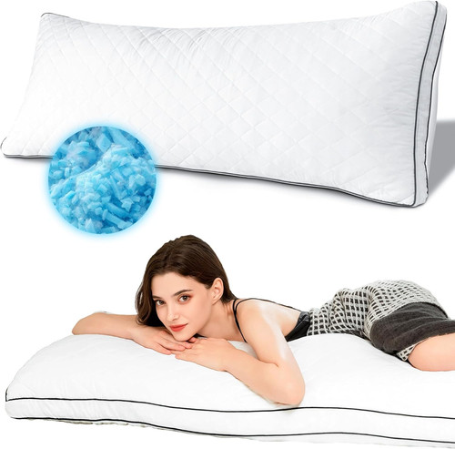 Memory foam body pillow - body, full