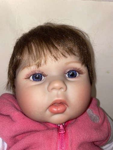 Reborn baby doll blue - doll,