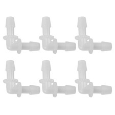 6 Pcs Connecteur Tuyauterie D'Aspiration Universel Connecteur Tuyauterie 3/8"