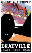 affiche poster deauville