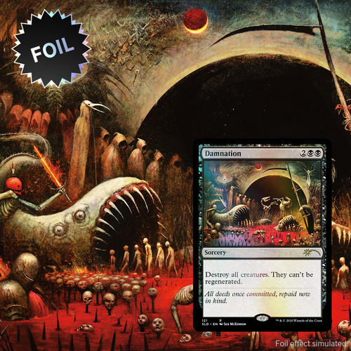 Preorder foil damnation - *preorder*,