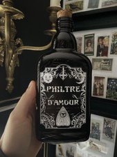 Flacon Type Apothicaire Magie Wicca Vide Filtre D’amour Cabinet De Curiosités