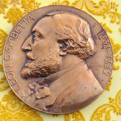 Medaille monument leon - medaille,