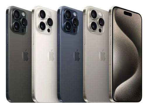 Apple iphone pro max bleu - 15,