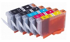 5 X Encre pour Canon Pixma