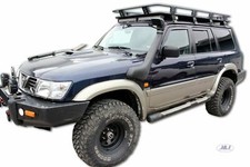 Deflecteurs D'Air / De Vent Pour Nissan Patrol GR Y 61 1997-2005 5-Portes 4-Pcs