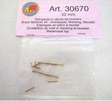 MANTUA 30670 espingole 22mm 2pcs Modélisme Naval Bateau accastillage maquette