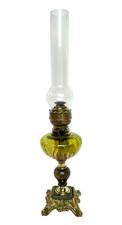 Lampe pétrole xixeme pied - lampe,