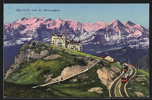 Rigi kulm vue - rigi-kulm,,