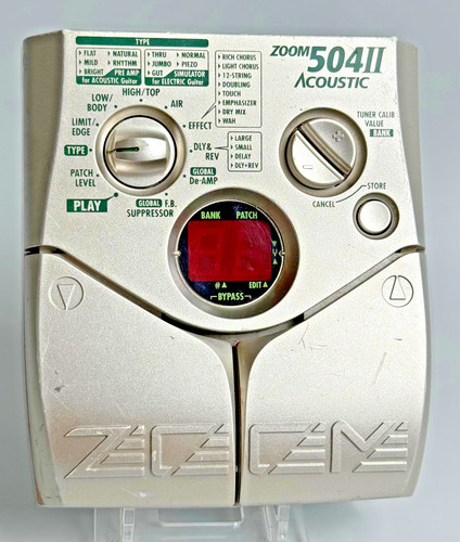 Zoom 504 acoustic - ii,