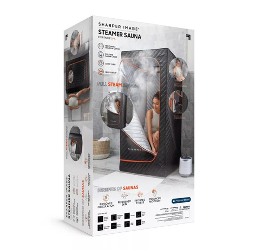 Sharper image steamer sauna - image,