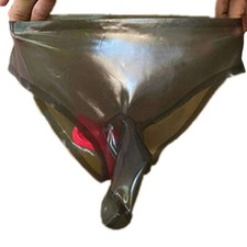 XC Men's Latex Briefs Rubber