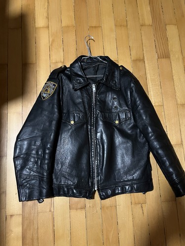 Ancien blouson veste cuir - , de