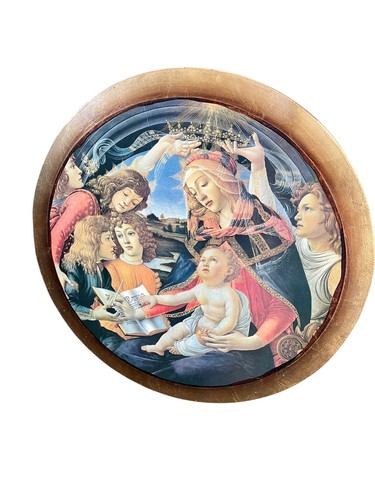 Tableau rond imprimé
